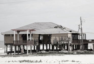 Wind damage - spray foam can help prevent uplift to McKinney roofs